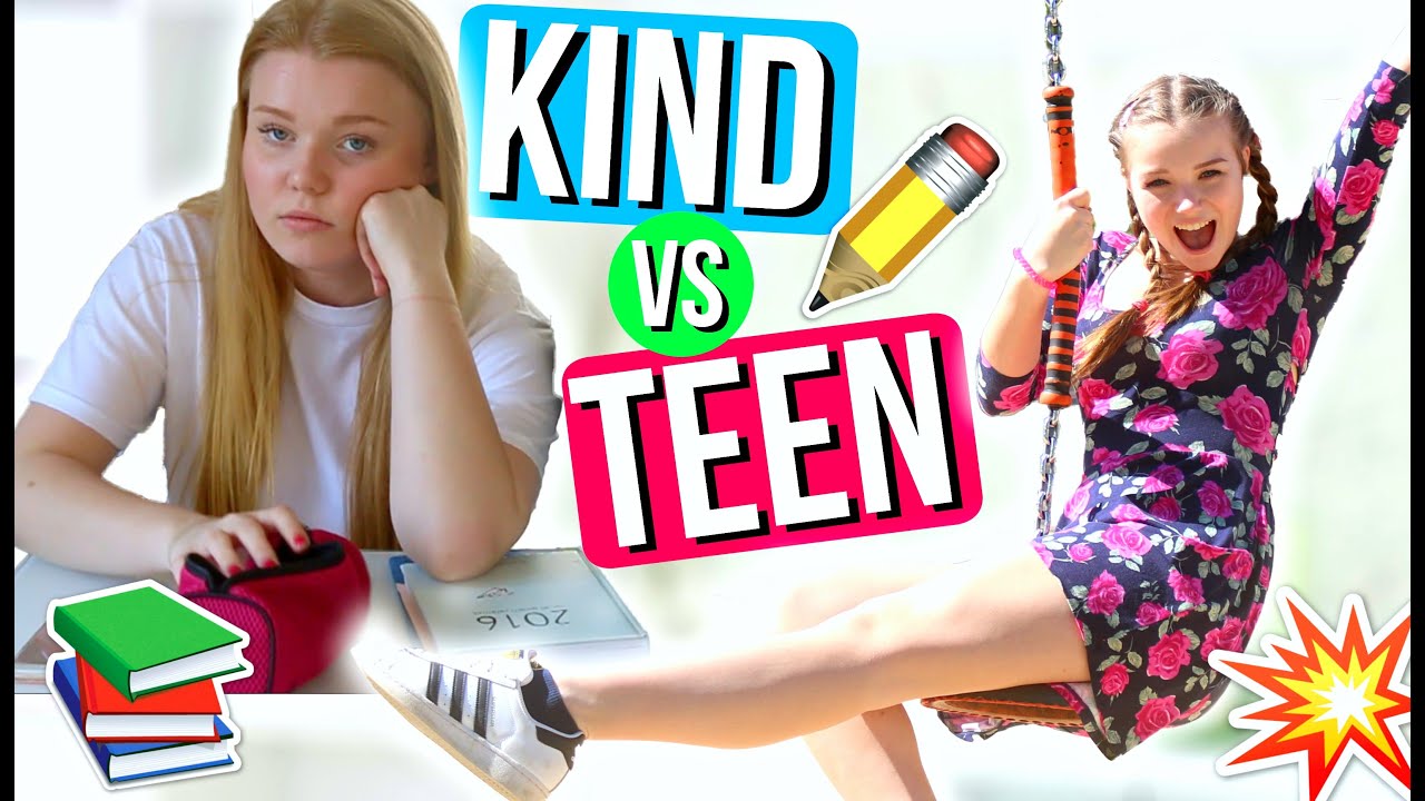 KIND VS TEENAGER IN DER SCHULE! | Julia Beautx