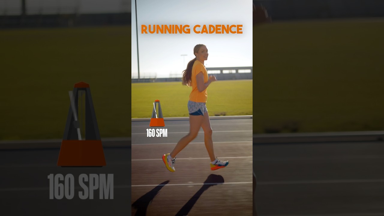 Running Cadence Example #runningtips