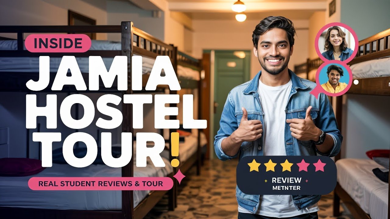 Jamia Hostel Tour | Boys Hostels of Jamia Millia Islamia | JMI Vlogs