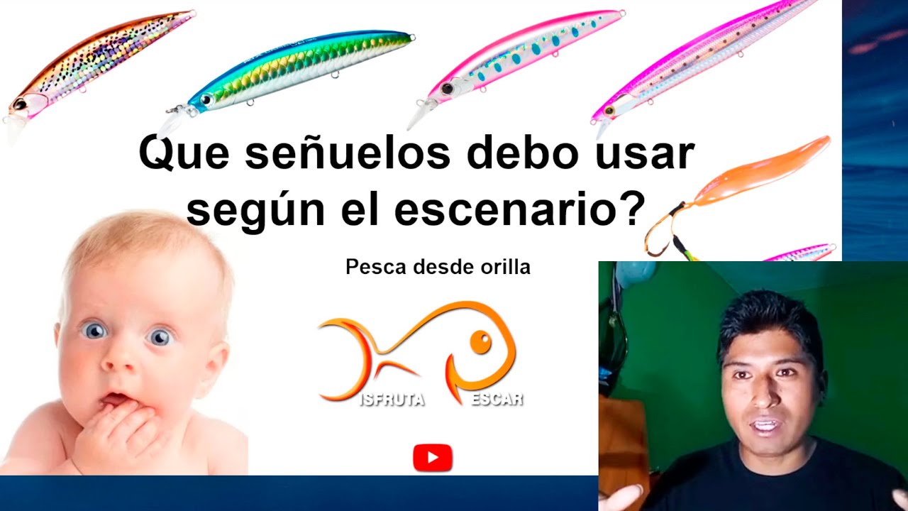 Uso de SEÑUELOS 🐟🐟 según el escenario🎣