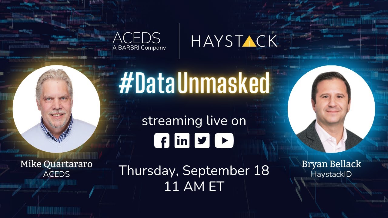 #DataUnmasked featuring Mike Quartararo and Bryan Bellack