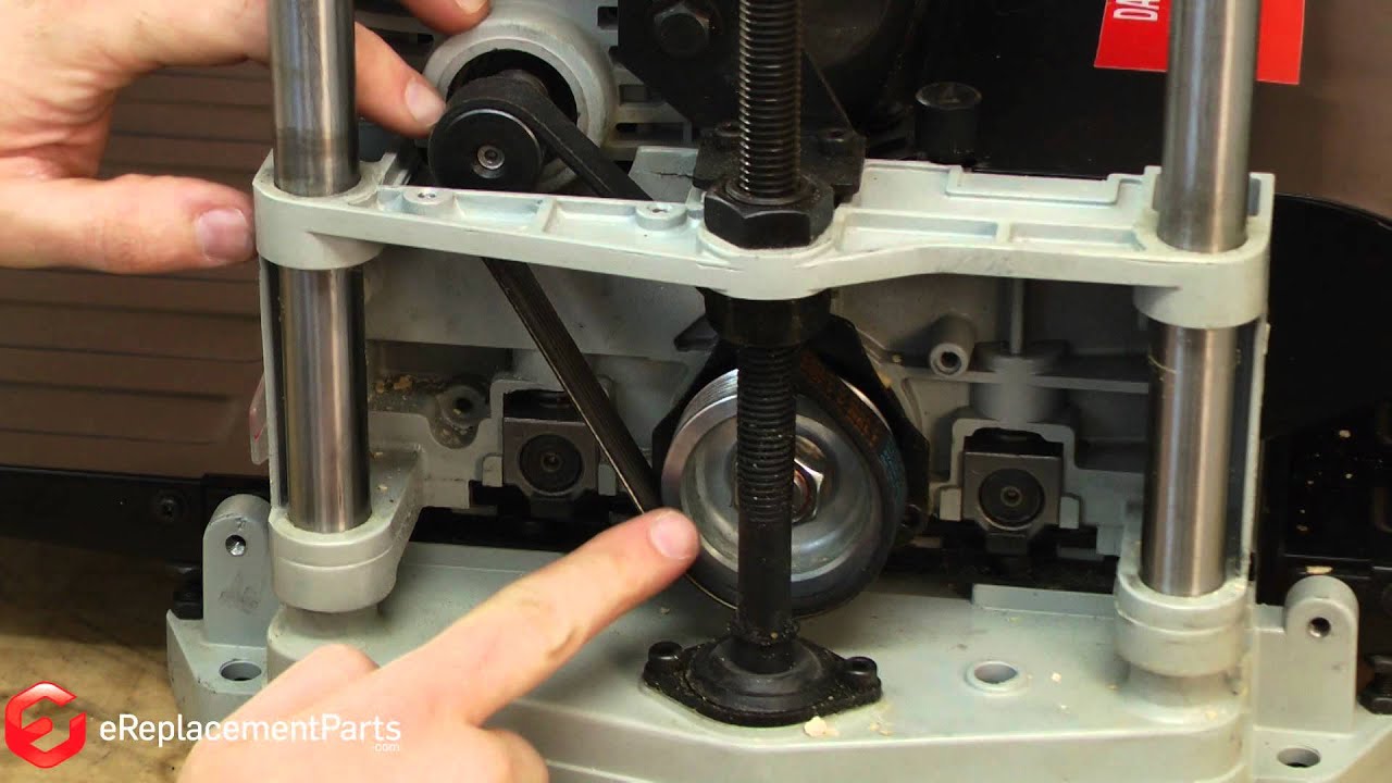 How to Replace the Drive Belt in a Delta TP305 Planer--A Quick Fix