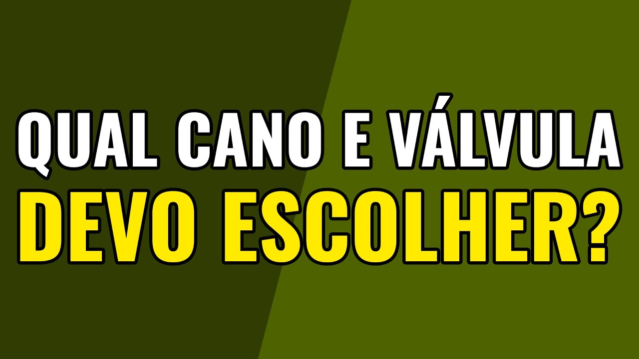 Qual cano e Válvula posso escolher para seu KIT PCP Caçadora e Tiger #chumboestreladeprata