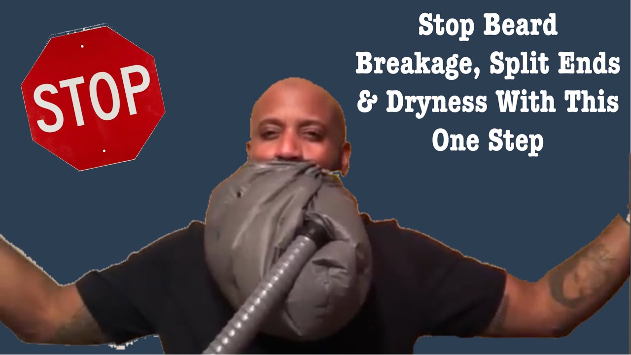 STOP BEARD BREAKAGE, SPLIT ENDS, DRYNESS & PROMOTE GROWTH WITH THIS ONE STEP