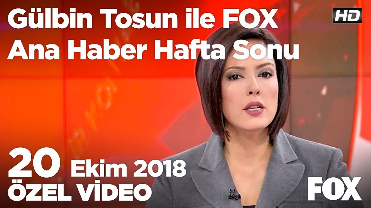 Cemal Kaşıkçı'nın cesedi nerede? 20 Ekim 2018 Gülbin Tosun ile FOX Ana Haber Hafta Sonu