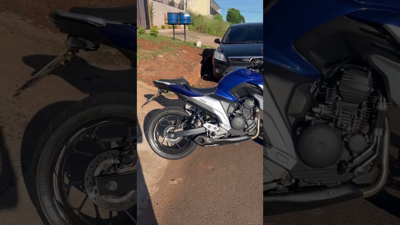 Fazer fz25 2021 escape esportivo Arashi