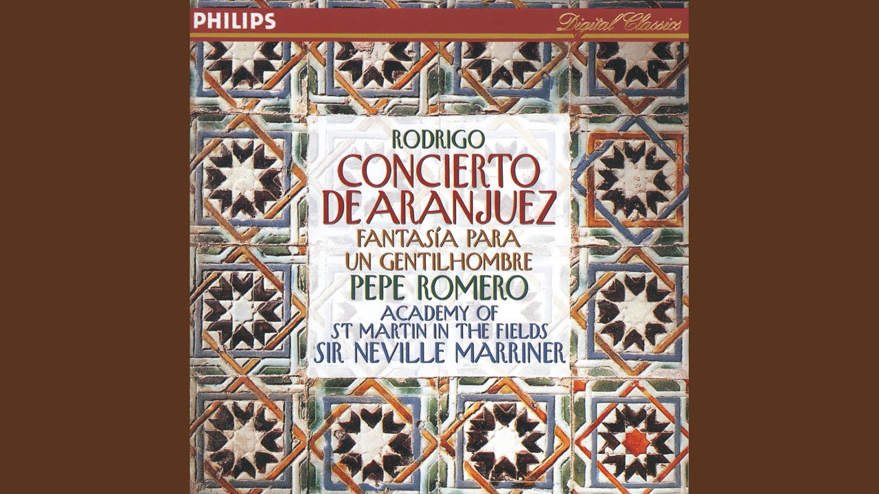 Rodrigo: Concierto de Aranjuez for Guitar and Orchestra: 2. Adagio
