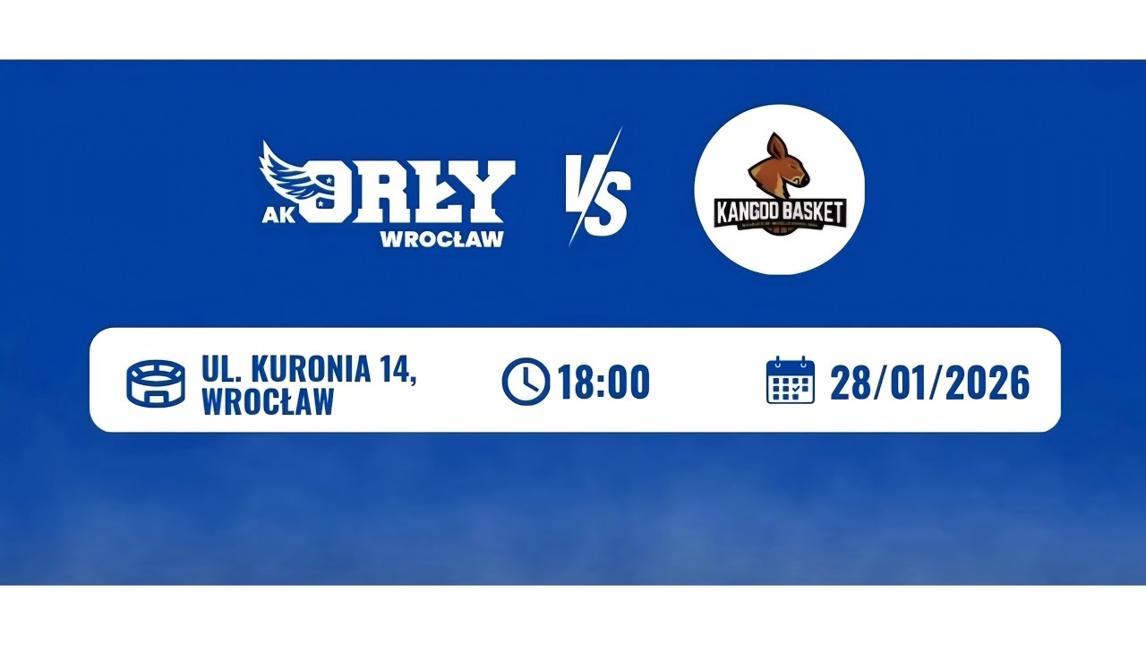 2026-01-28 - U13 - Akademia Koszykówki Orły Wrocław - Kangoo Basket Gorzów Wielkopolski - DZKosz