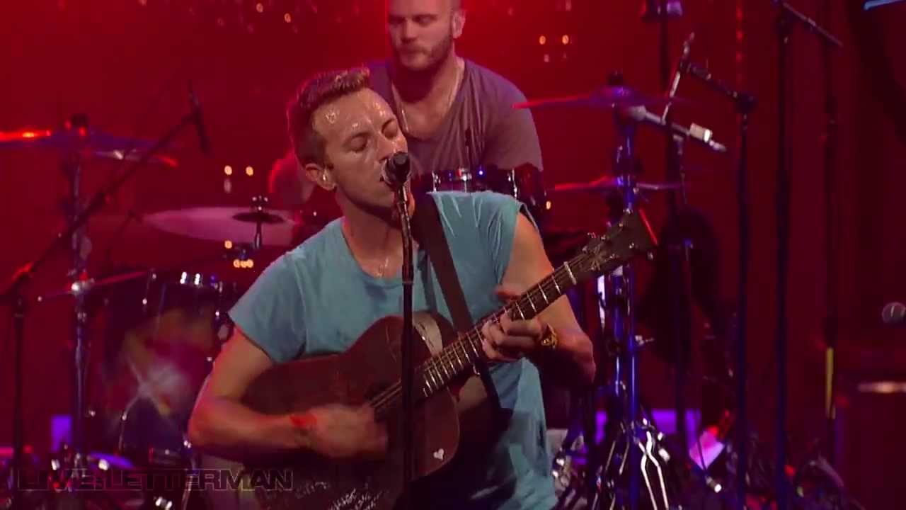 Coldplay - Major Minus (Live on Letterman)