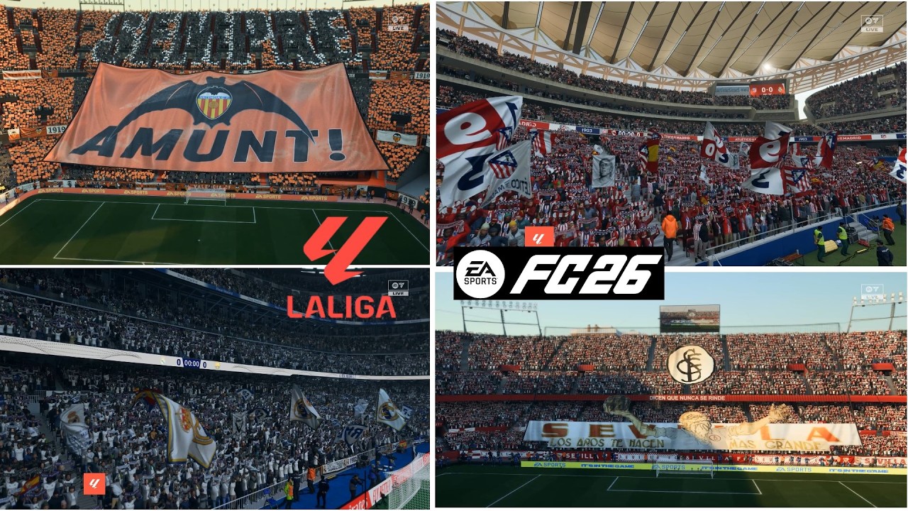 The Atmosphere of LaLiga Before Kickoff | FC 26