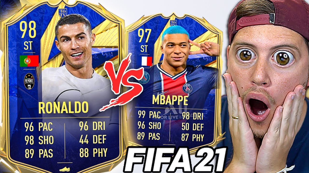 HO TROVATO CRISTIANO RONALDO TOTY nel DRAFT!! - CR7 TOTY vs MBAPPE TOTY!! FIFA 21