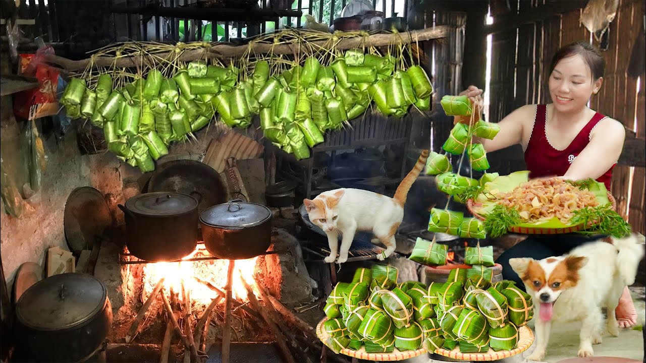 Authentic Village Cooking: Making Traditional Smoked Fermented Pork From Scratch