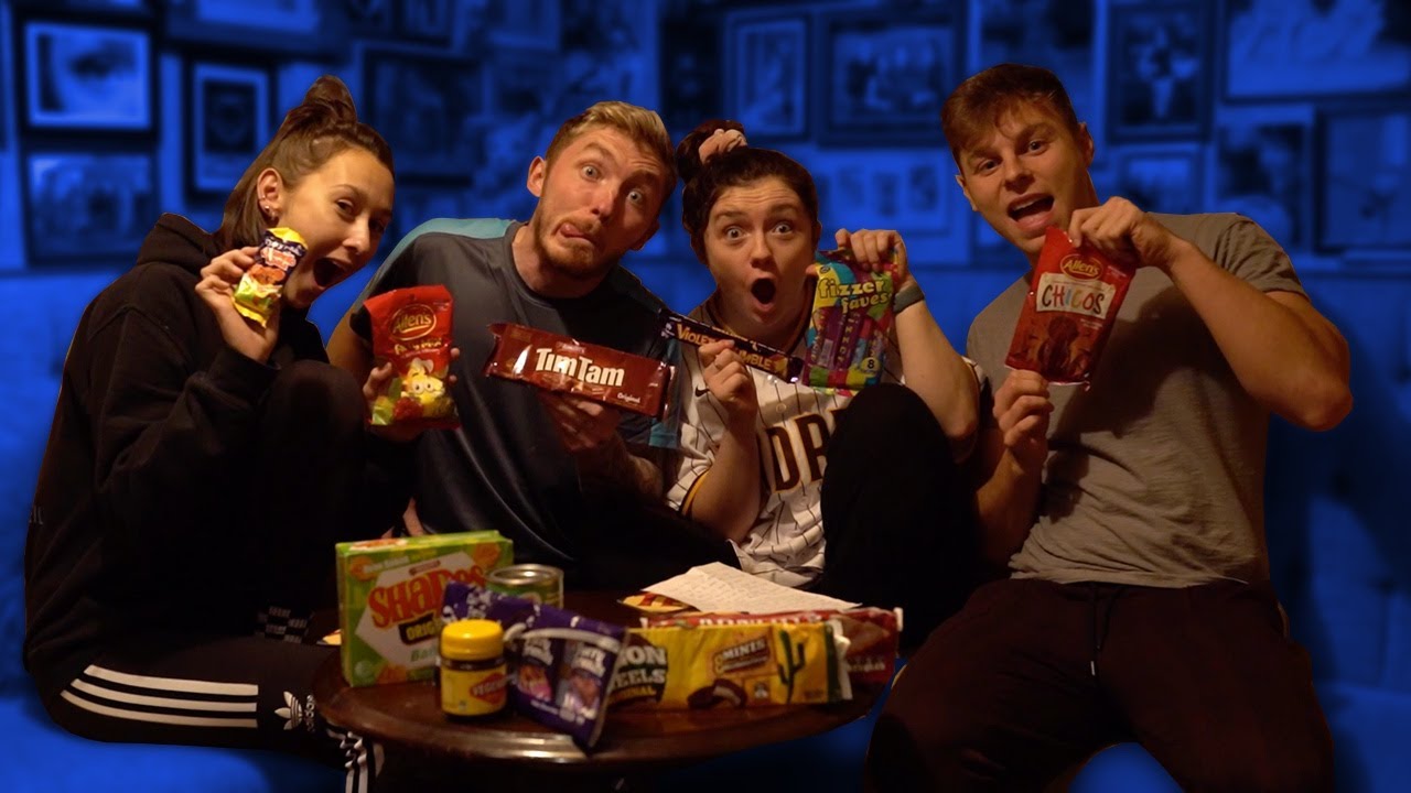 TRYING AUSTRALIAN SWEETS COUPLES EDITION | Mukbang