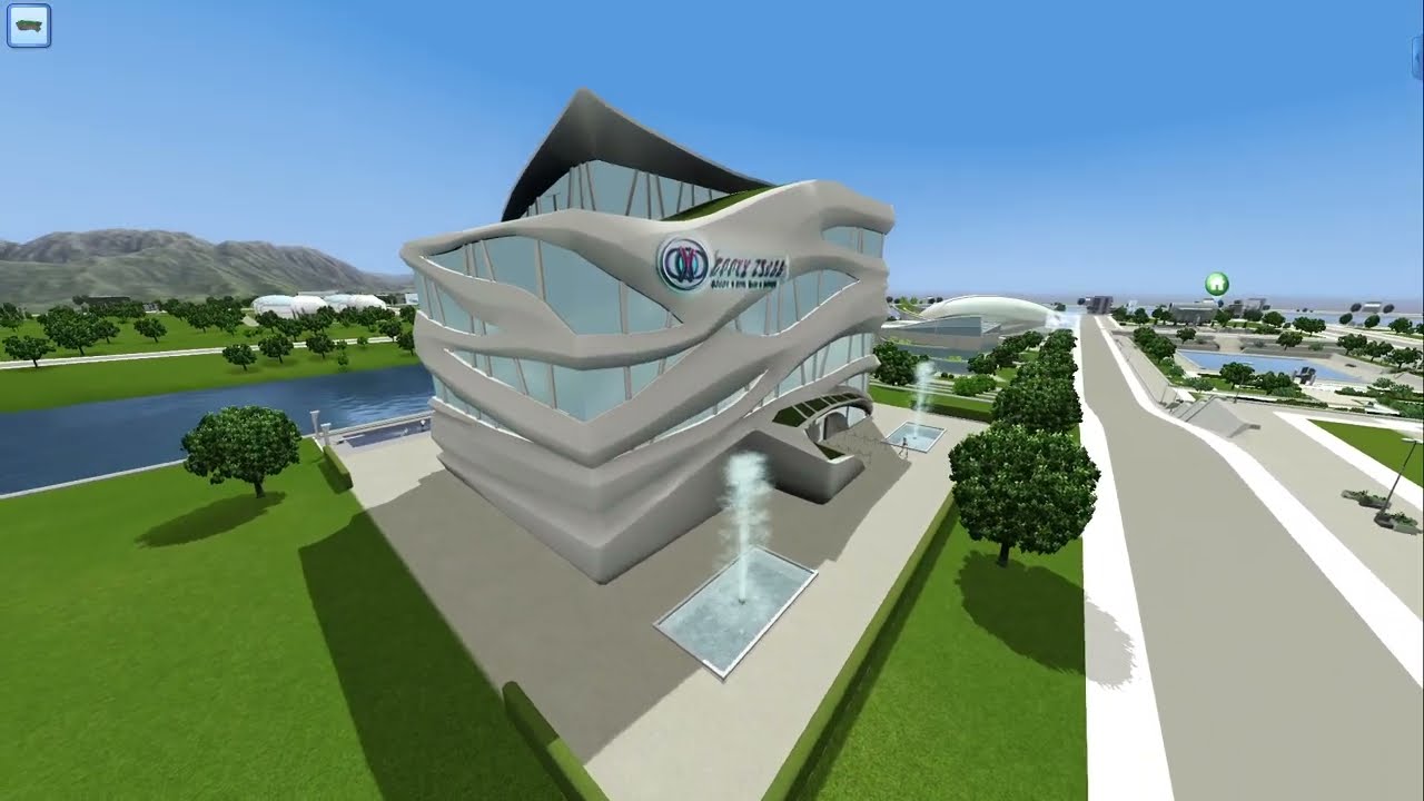 The Sims 3 Into the Future - Community Lots Bin - The Erutuf (Future Lounge)
