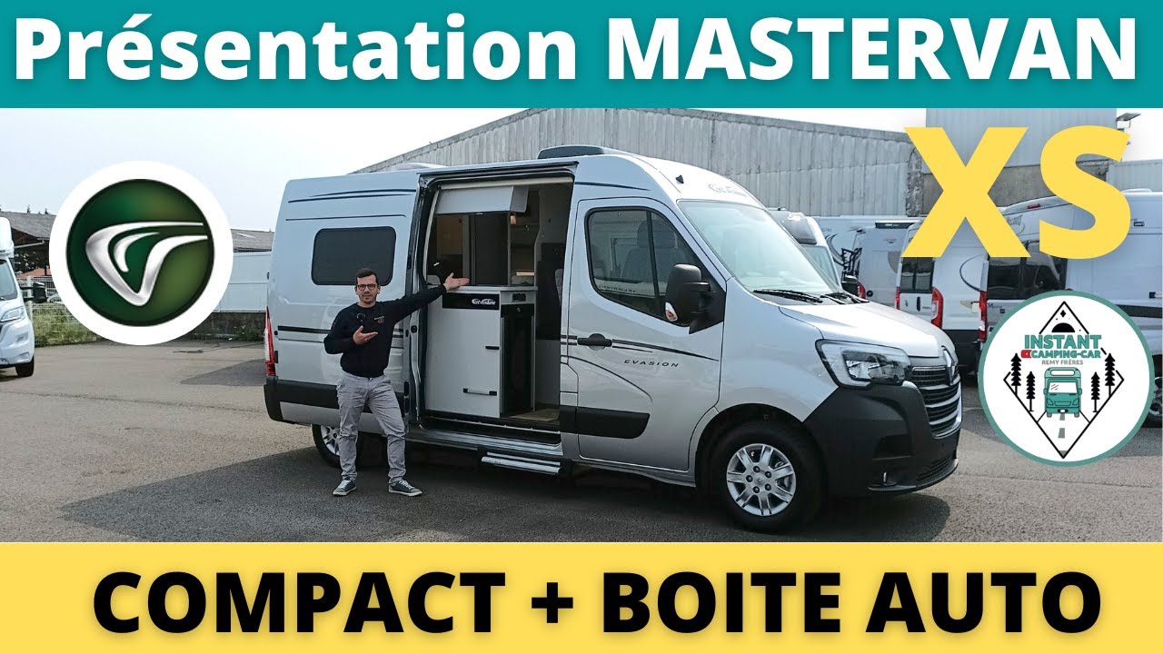 COMPACT + BOITE AUTO ! Présentation fourgon FONT VENDÔME MasterVan XS 2023 *Instant Camping-Car*
