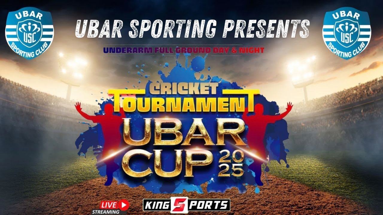 || UBAR SPORTING CLUB (R) PRESENTS  || UBAR CUP 2025 || LIVE FROM UPPINANGADY ||