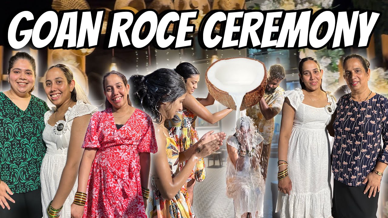 MY SISTER'S ROCE CEREMONY #goanlife #konkani #wedding #goanwedding #goan #goa #goanvibes #vlog