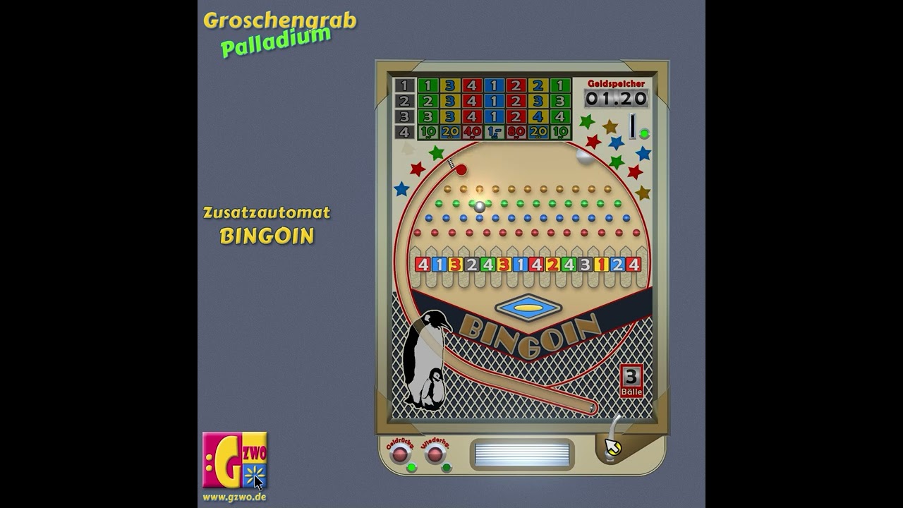 Groschengrab Palladium - Zusatzautomat Bingoin