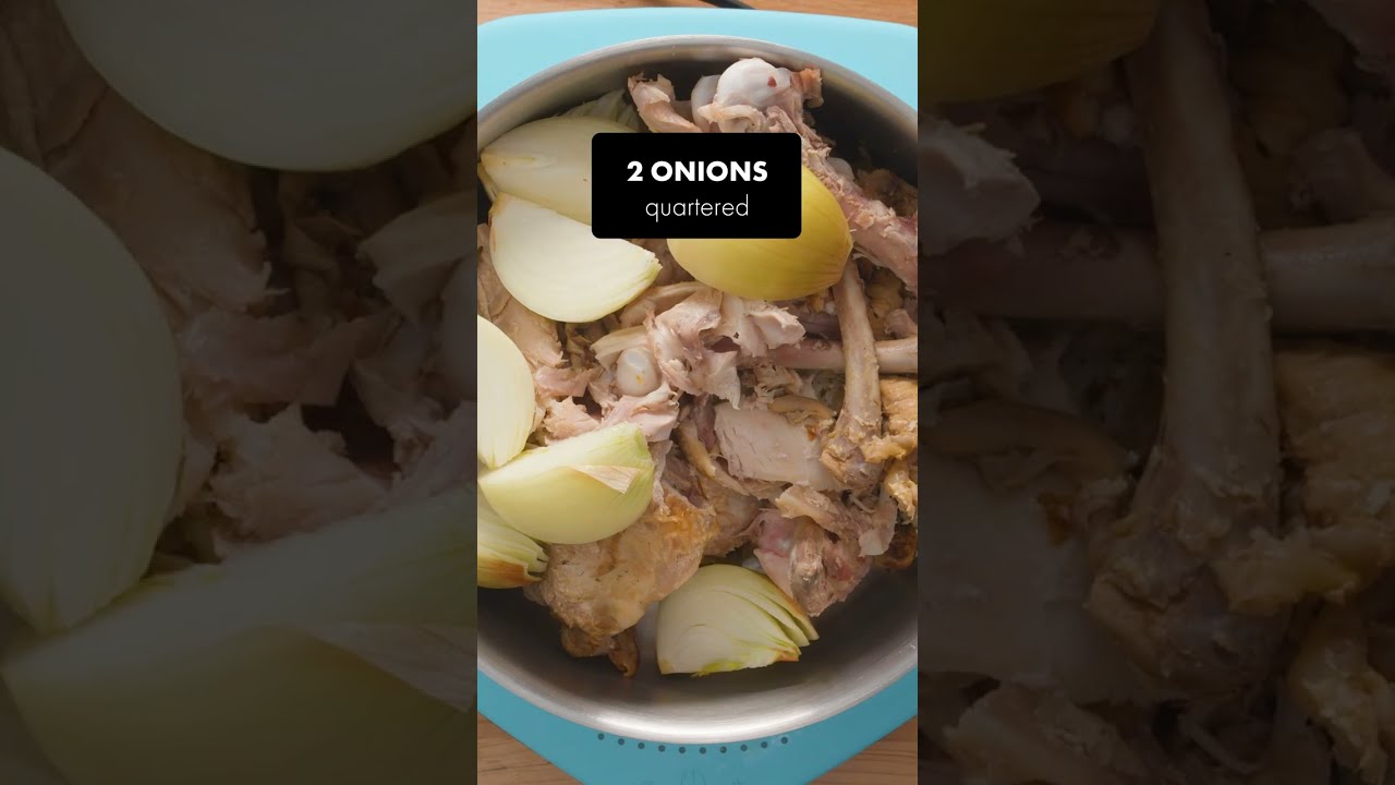 Turkey Stock / Turkey Broth - Dished #Shorts