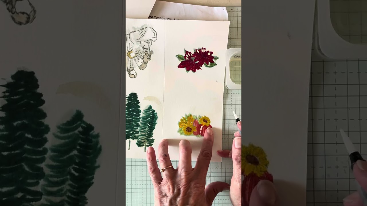 Ink and bleach prints