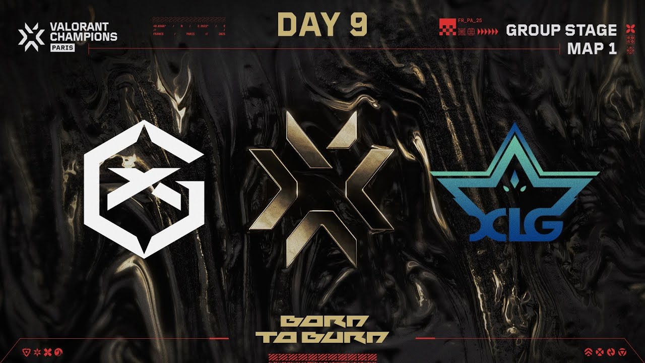 GX vs. XLG &mdash; VALORANT Champions Paris &mdash; Group Stage &mdash; Map 01