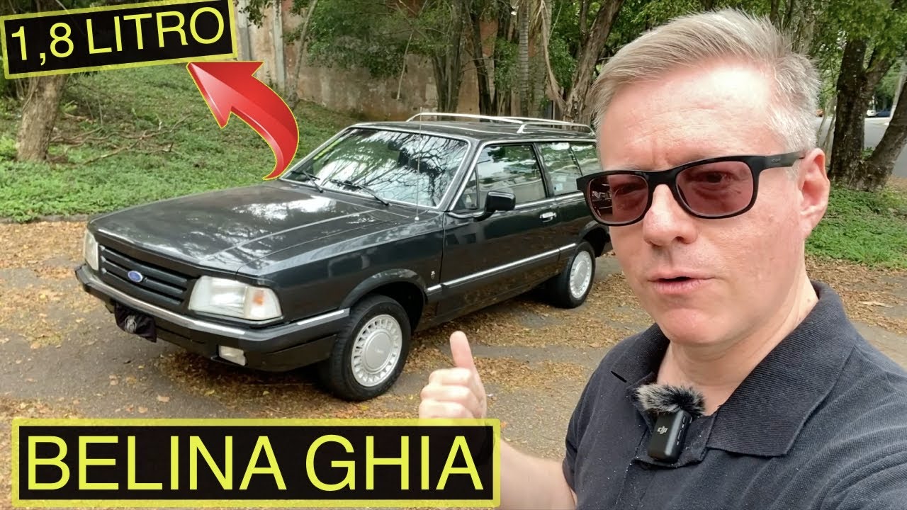 BELINA GHIA 1.8: a força da VW com o requinte da Ford