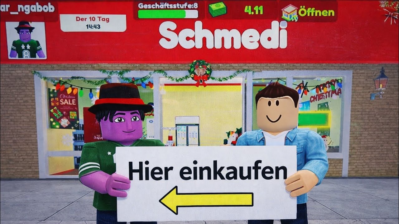 !!! Wir haben ein Supermarkt @overfair YT !!! In Roblox