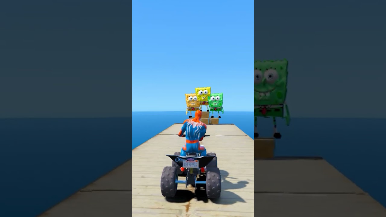 GTA V GREEN SPUNCH BOB RAGDOLL