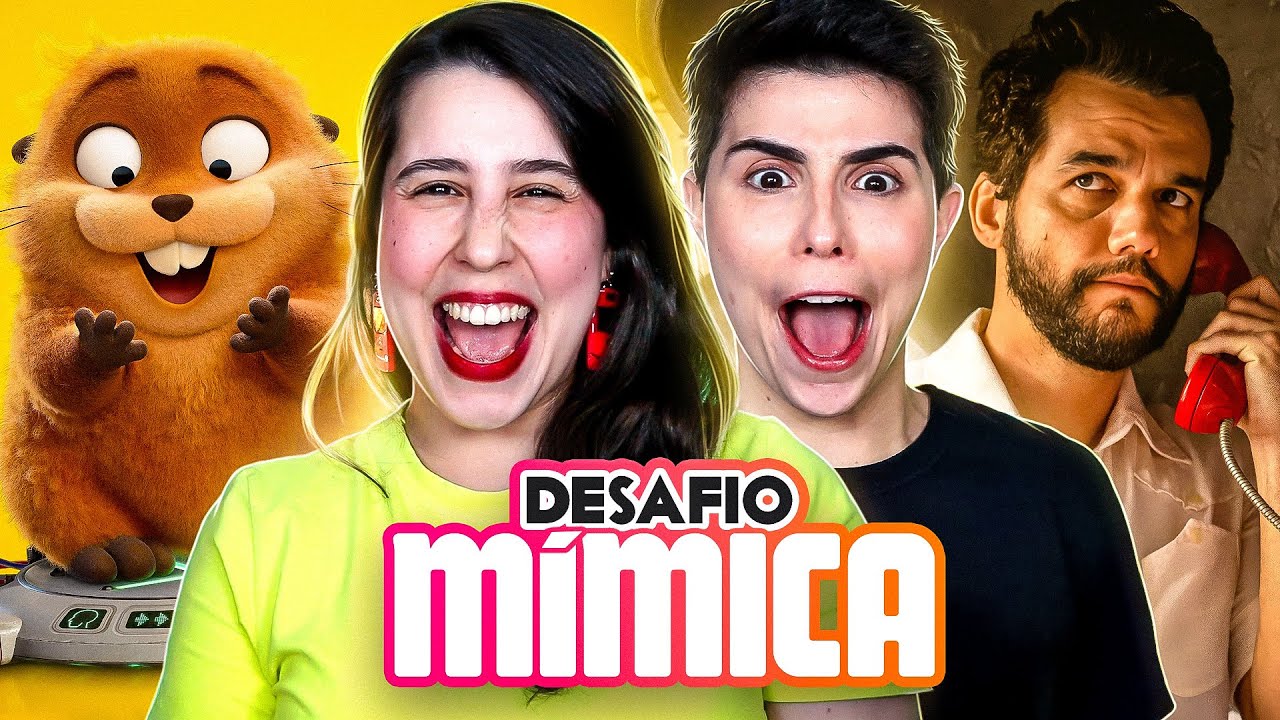 ADIVINHANDO FILMES, SÉRIES E LIVROS PELA MÍMICA! ft. @Jessica Ballut | Desafio