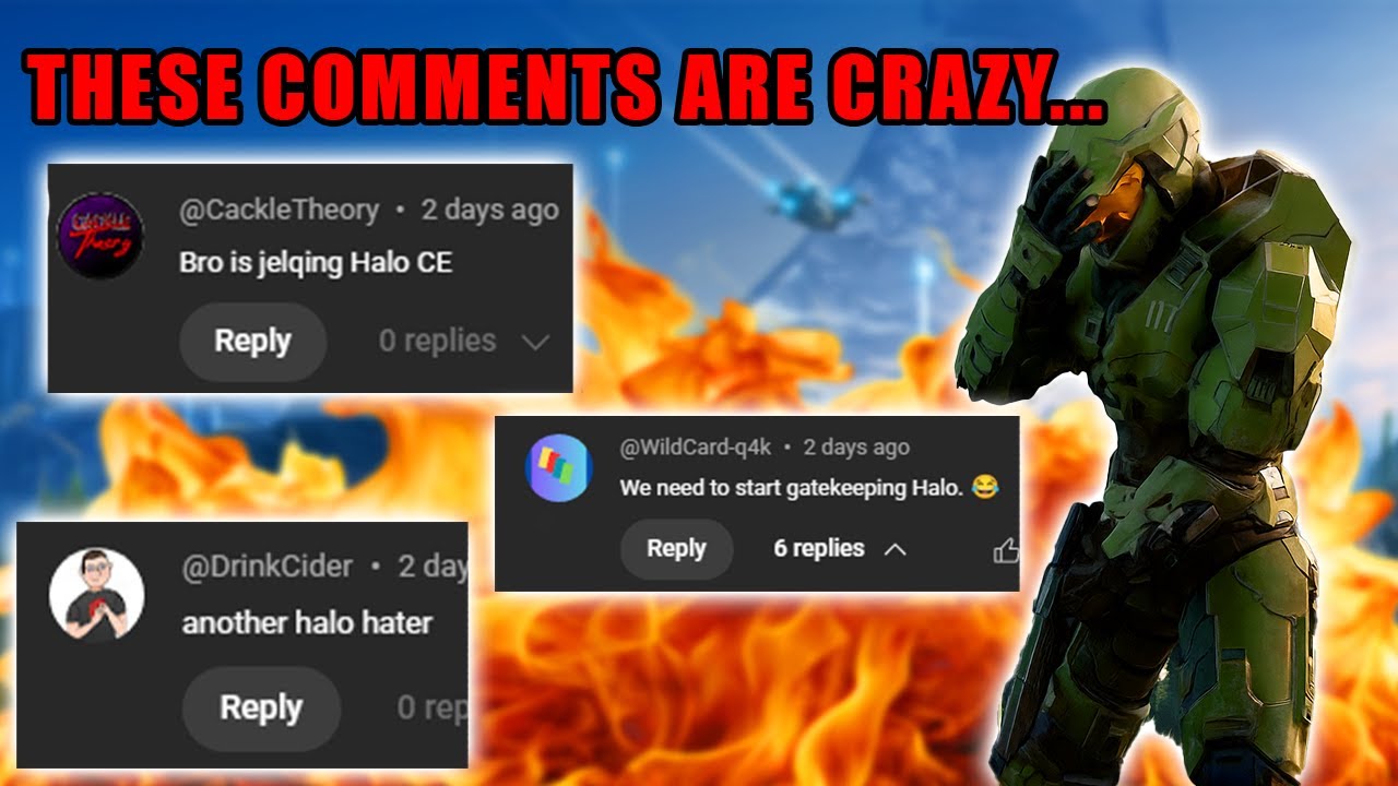 The Halo Community is Cooked - Responding to Halo Comments