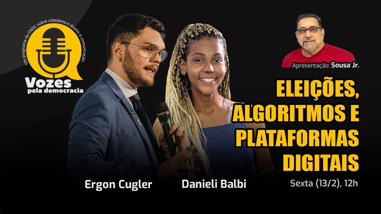 Vozes pela Democracia 93 | Eleições, algoritmos e plataformas digitais