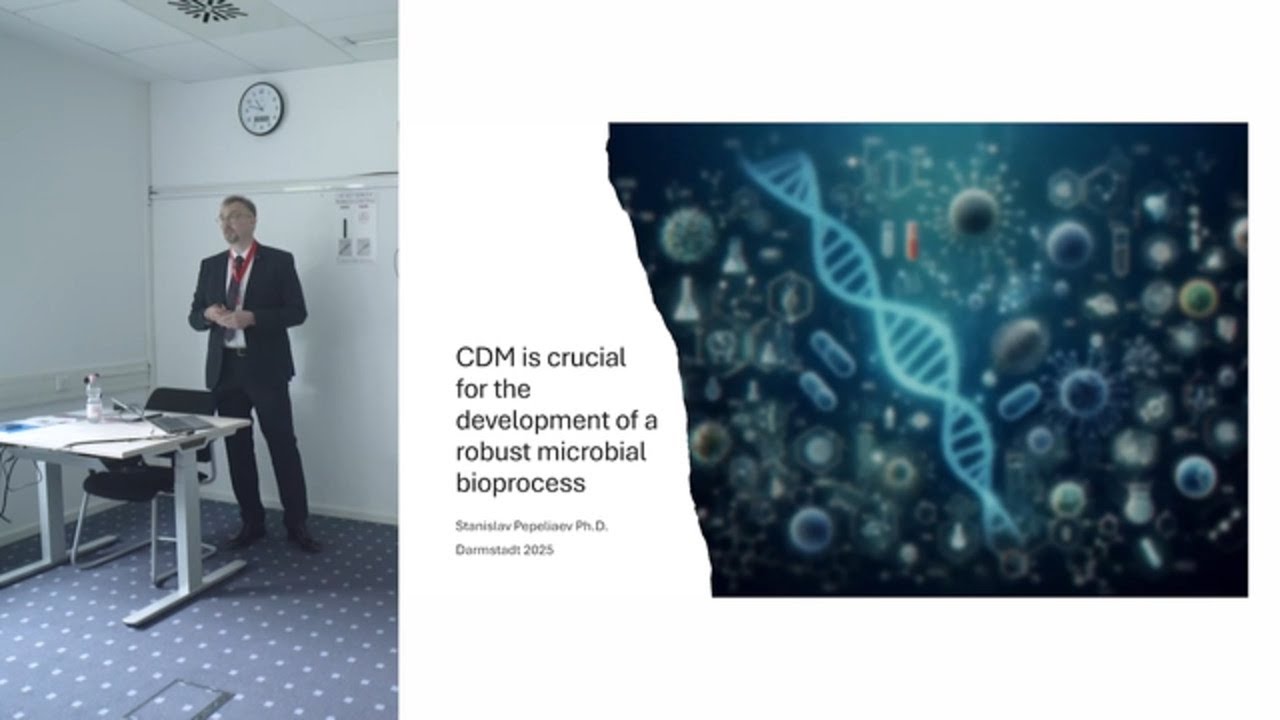 CDM (Chemically defined medium) is crucial for the development of a robust microbial bioprocess