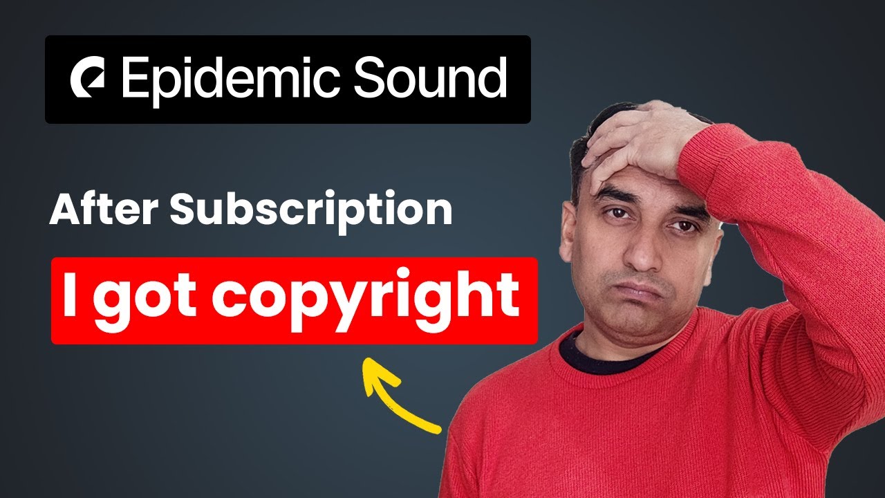 Epidemic sound copyright issue | Copyright on Epidemic sound track | copyright after subscription.