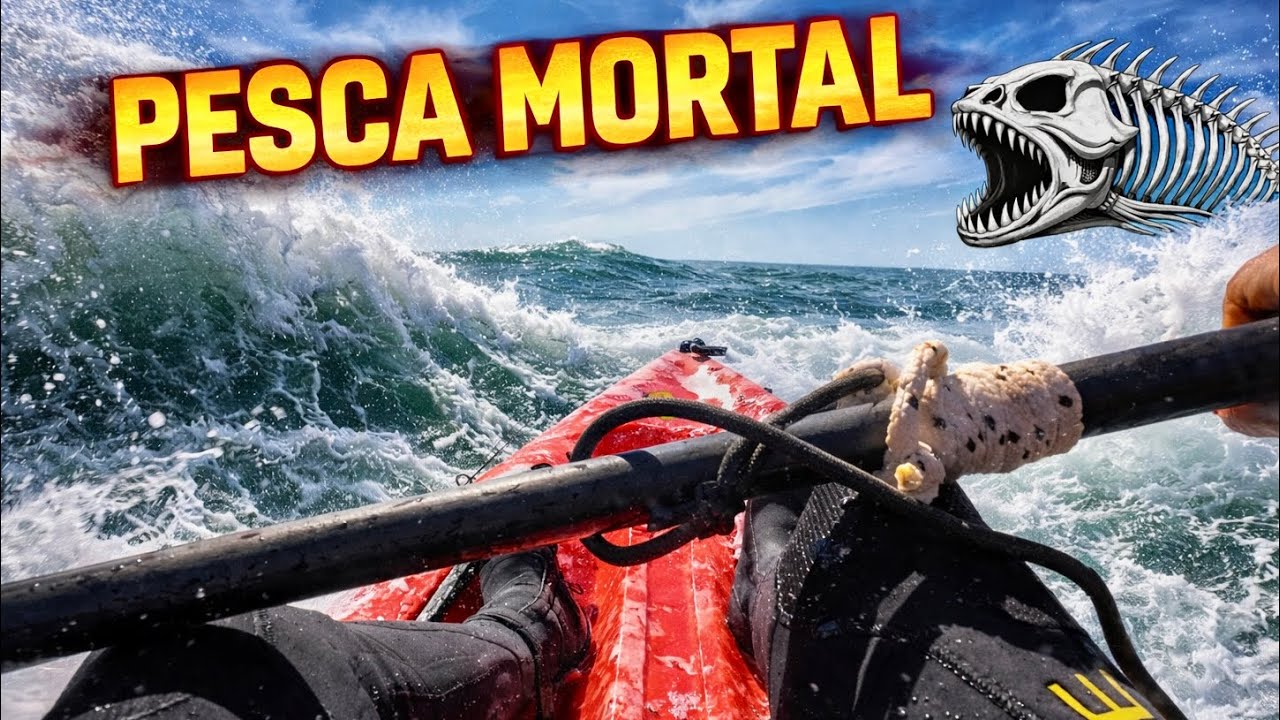 PESCA en KAYAK en CHAPADMALAL - PESCA variada ENTRE LA OLAS #pesca #pescaria #fishing #pescaenkayak 