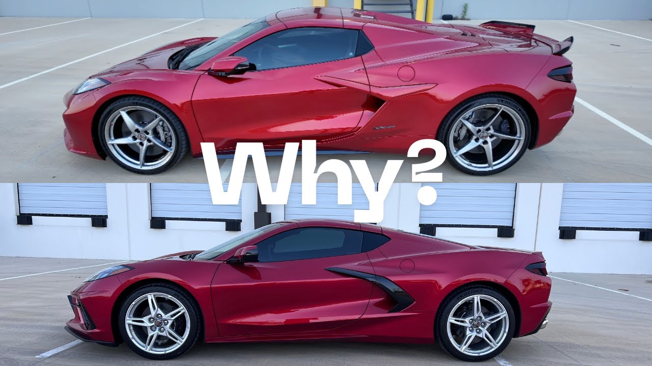 C8 Corvette E-Ray против C8 Corvette Stingray! ПОЧЕМУ???