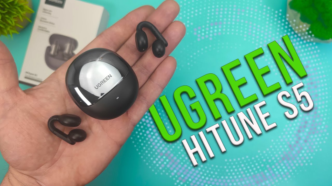 UGREEN HiTune S5 - ЛУЧШИЕ СПОРТИВНЫЕ НАУШНИКИ с Заушными Дужками и Открытой Конструкцией Динамиков