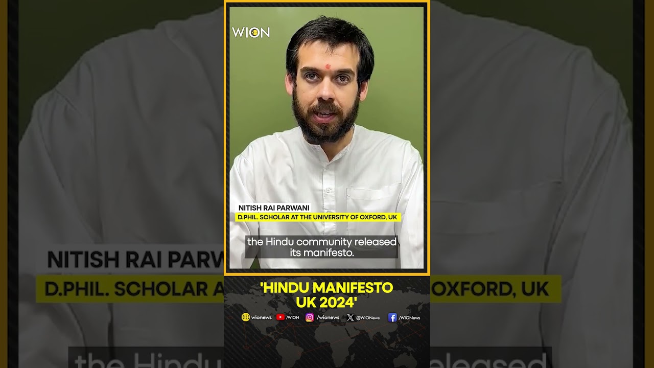 British Hindus release manifesto of demands ahead of UK election | WION Shorts