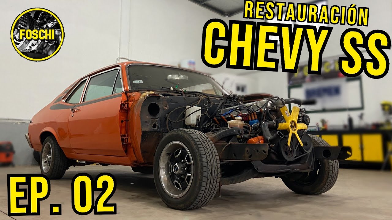 DESMONTAJE del FRENTE e INTERIOR / Restauración Chevy ss Coupe 𝗘𝗽. 𝟬𝟮 - FOSCHI