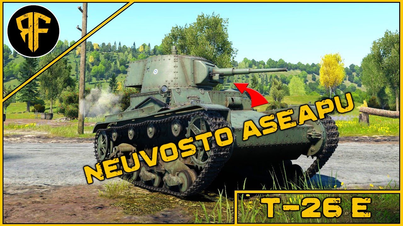Testissä premium Suomi T-26 E  #warthunder