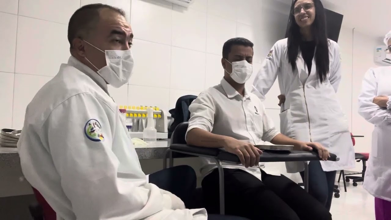 Coleta de Sangue por Técnica de Gotejamento (Simulação de Coleta de RN)!
