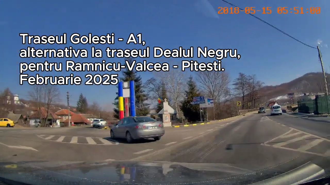 Varianta Golesti catre A1, alternativa la Dealul Negru pentru a ajunge la Pitesti - feb 2025
