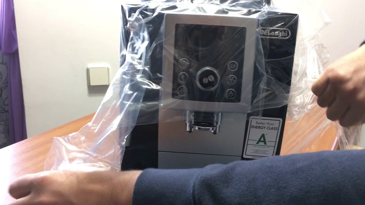 Распаковка Кофемашина DELONGHI ECAM 23.210 B Rozetka.com.ua
