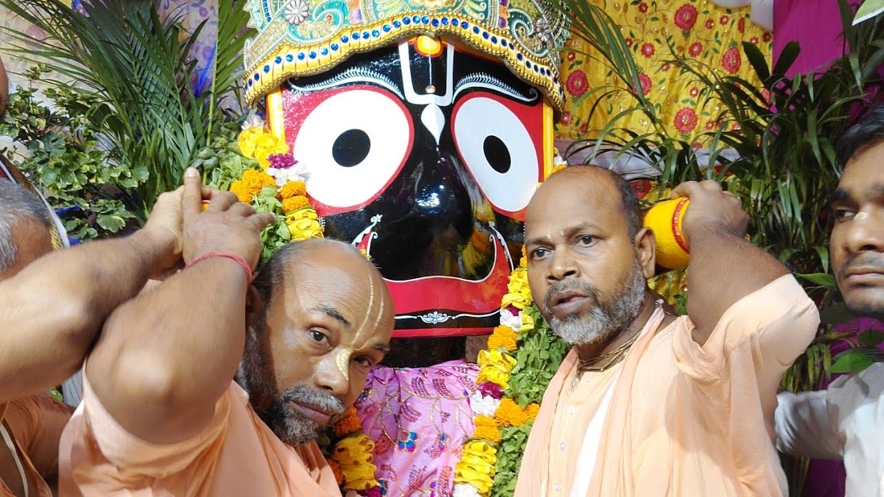 Shri Keshob goswami Gaudiya math Saktigarh Siliguri #rathyatra #saktigarh #jayjagannath