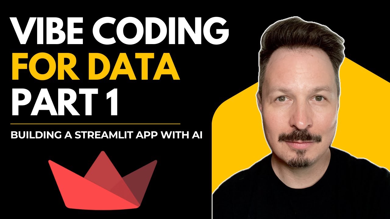 How to Vibe Code a simple data app (Featuring Streamlit)