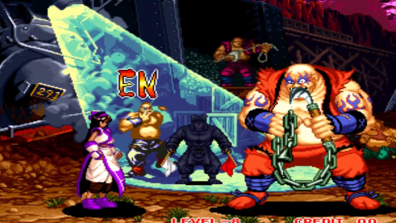 Samurai Shodown II - Nakoruru (Arcade) Level 8
