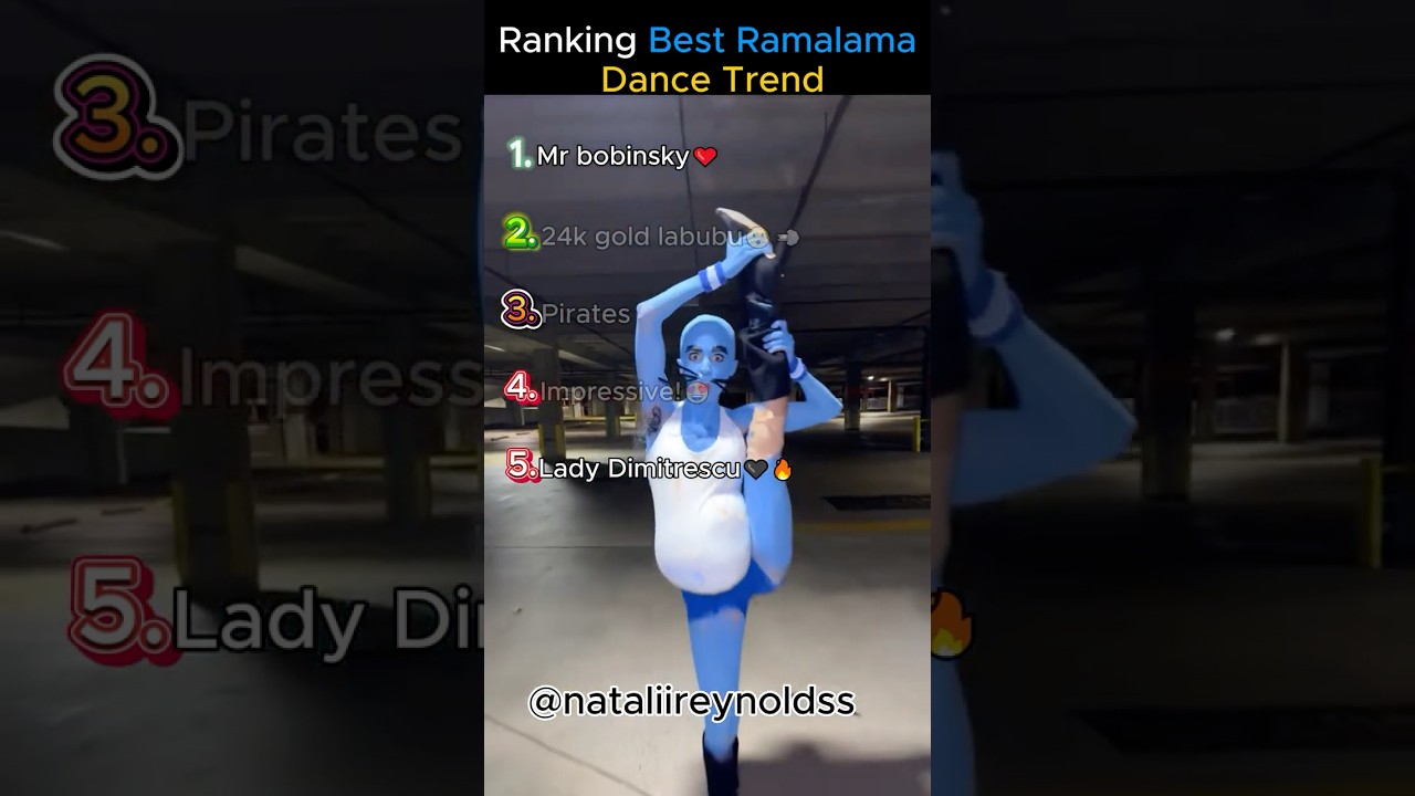 Ranking The Best Ramalama (Bang Bang) Dance Trend