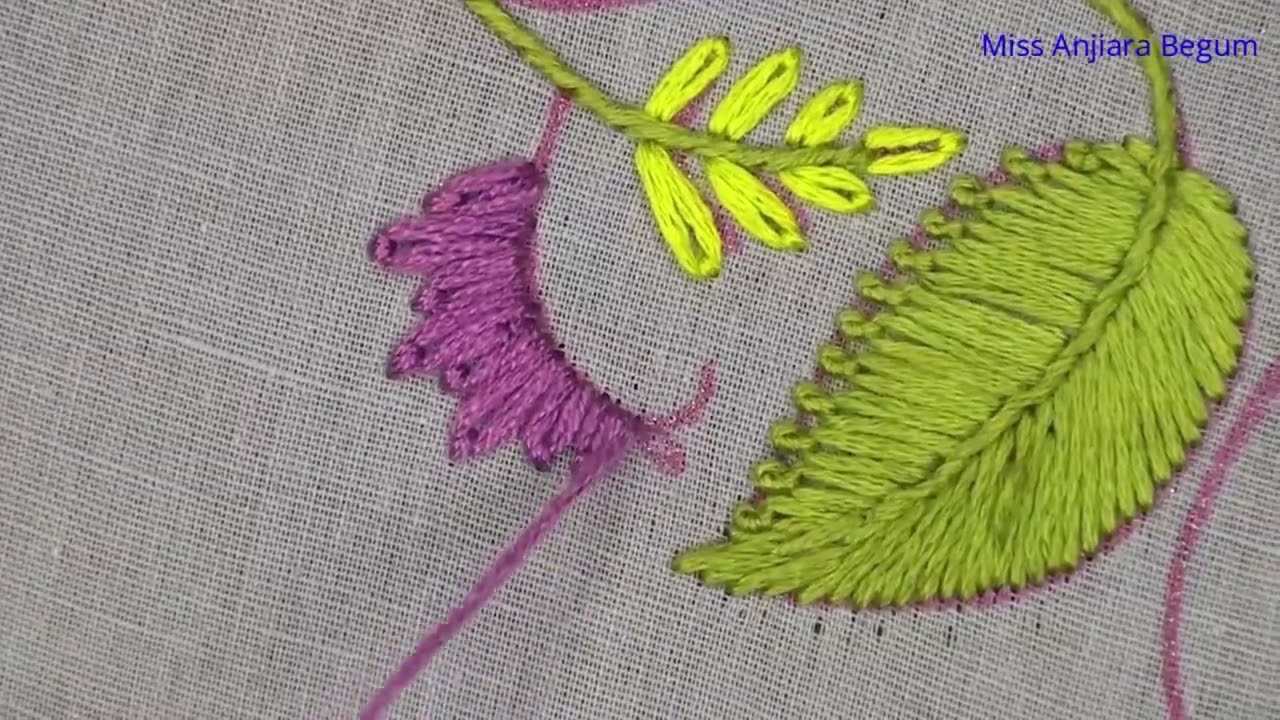 5 Wonderful Embroidery Designs by Anjiara