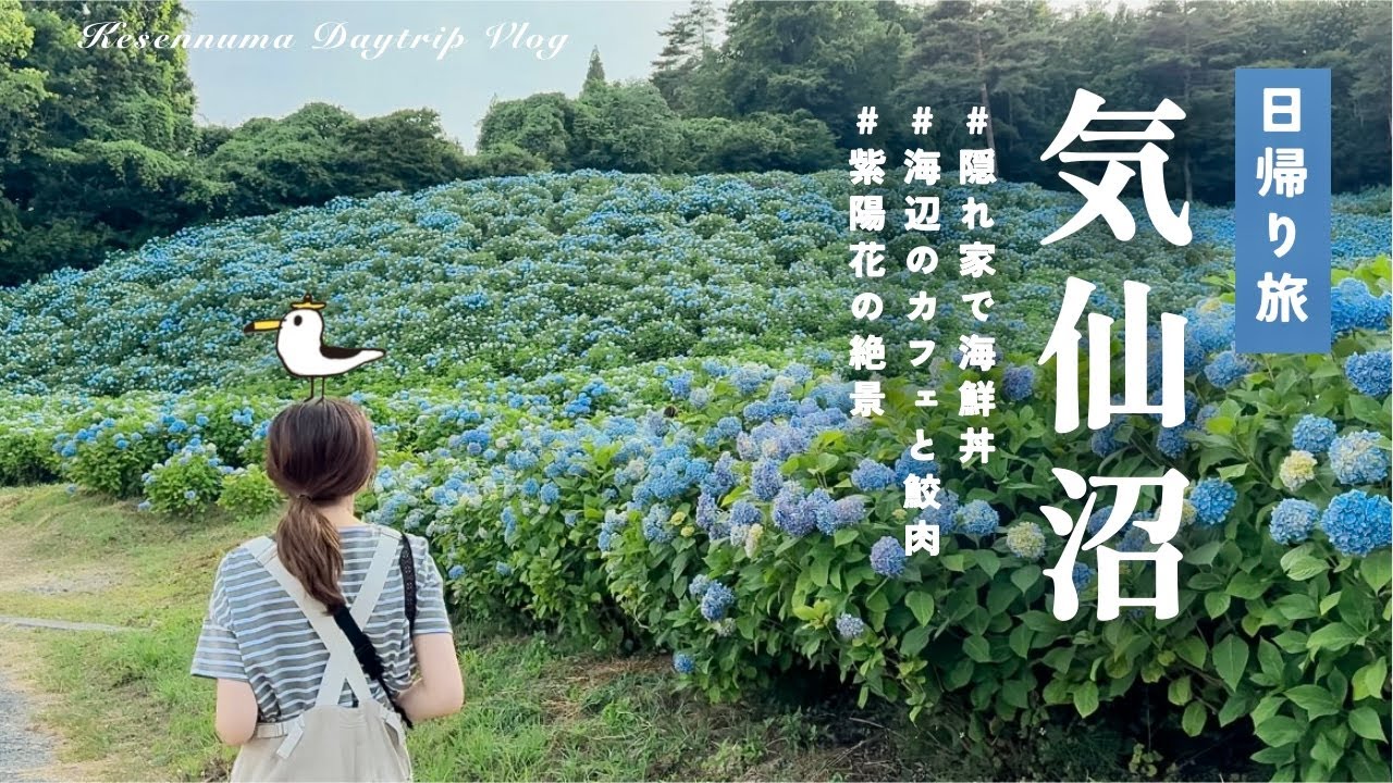 初夏の気仙沼日帰り旅🦈 / 海の幸と絶景を堪能【vlog】