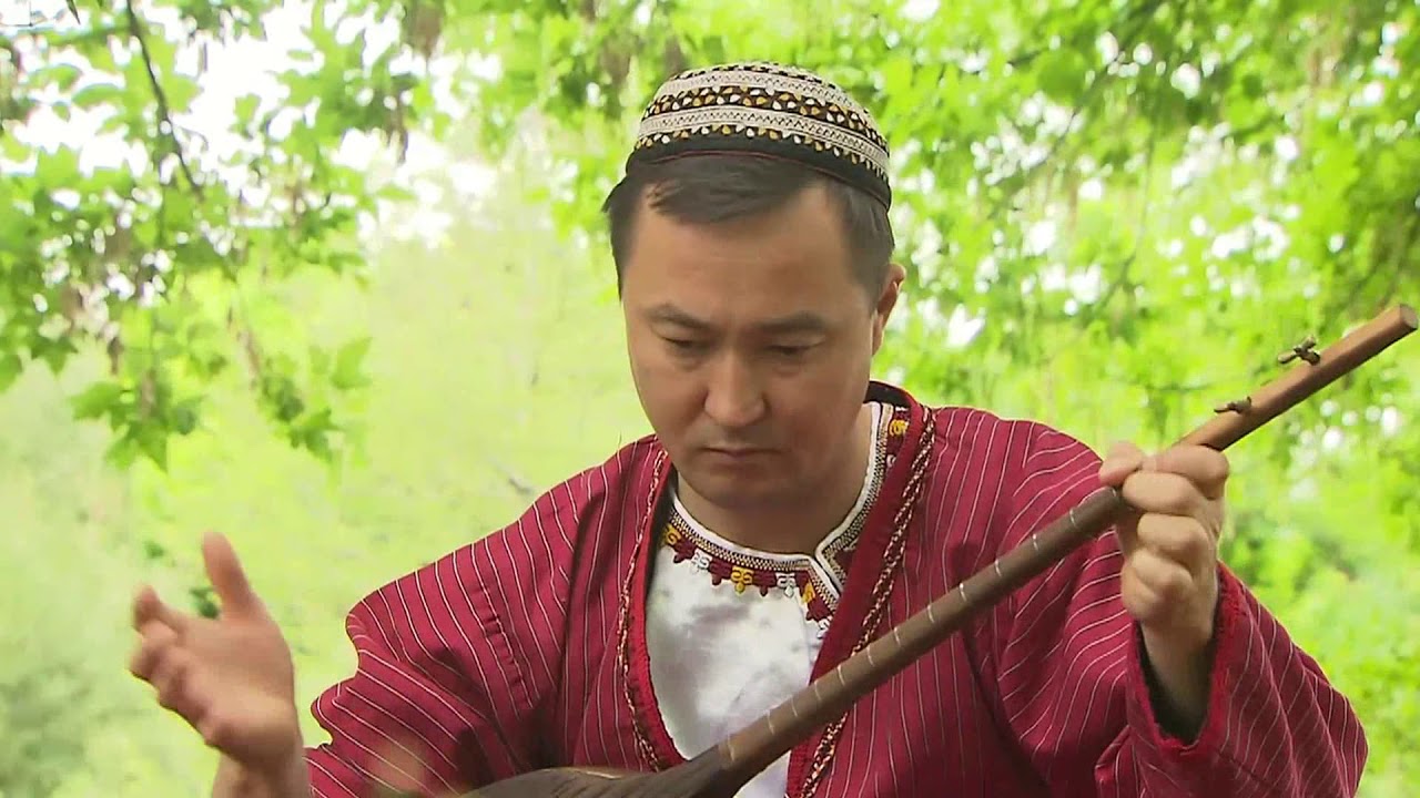 Красивая игра на дутаре. Овез Оразмухаммедов. Народная мелодия: 
