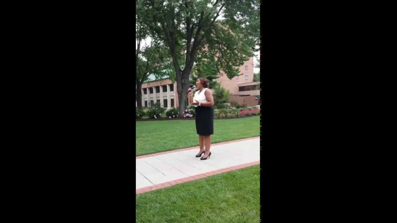 Angelica Brooks sings 